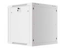 Lanberg | Rack cabinet 19" wall-mount 12U/600x600 for self-assembly with metal door (flat pack) | WF01-6612-00S | Grey