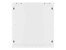 Lanberg | Rack cabinet 19" wall-mount 12U/600x600 for self-assembly with metal door (flat pack) | WF01-6612-00S | Grey