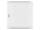 Lanberg | Rack cabinet 19" wall-mount 12U/600x600 for self-assembly with metal door (flat pack) | WF01-6612-00S | Grey