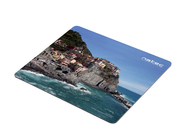 Tapis de souris foto côte italienne 220 x 180 mm lot de 10