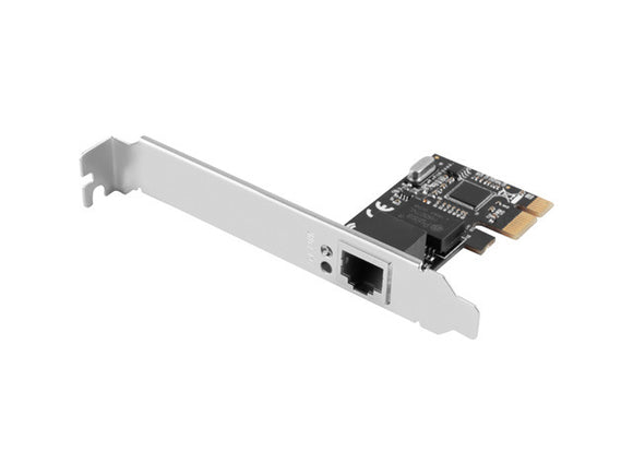 Lanberg PCE-1GB-201 Ethernet card 1GB RTL8111C with Low-Profile bracket
