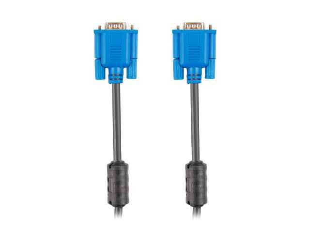 Câble VGA Lanberg CA-VGAC-10CU-0050-BK 5 m VGA 15 broches Noir