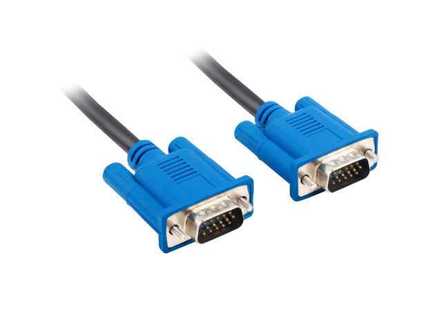Câble VGA Lanberg CA-VGAC-10CU-0050-BK 5 m VGA 15 broches Noir