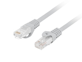 Lanberg Patchcord Cat.6 UTP LSZH CU Fluke Passed, Grey | PCU6-10CU-0500-S | 5 m