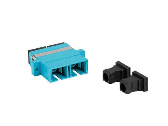 Adapt. fibra optică MM SC/UPC duplex OM3