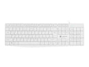 Natec | Keyboard | Nautilus NKL-1951 | Keyboard | Wired | US | White | USB Type-A | 390 g