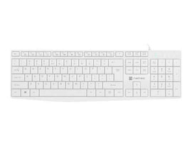 Natec | Keyboard | Nautilus NKL-1951 | Keyboard | Wired | US | White | USB Type-A | 390 g