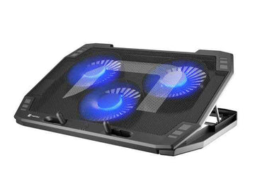 NATEC Laptop Cooling Pad Oriole 15.6-17.3inch LED notebook cooling pad 43.9 cm (17.3")