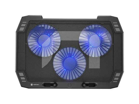 Natec | Laptop Cooling Pad | ORIOLE | Black | 270 x 400 x 25 mm | 740 g