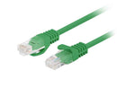 Patchcord kat.5e UTP 1m zielony 10-pak PCU5-20CC-01