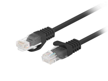 Lanberg PCU6-20CC-0200-BK networking cable Black 2 m Cat6 U/UTP (UTP)
