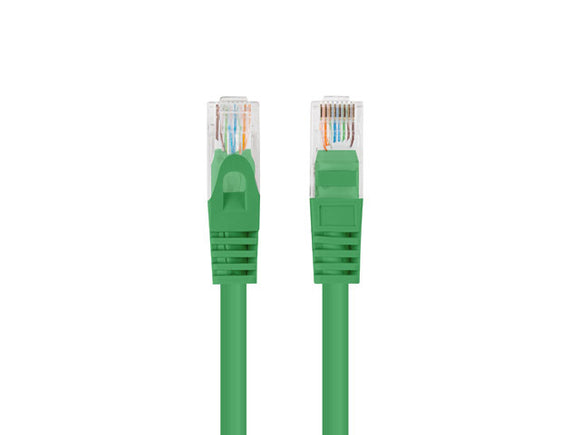 Fluke Passed Lanberg patchcord cat.6 UTP 1m green 10-pack