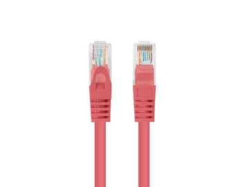 Fluke Passed Lanberg patchcord cat.6 UTP 0.25 m red 10-pack
