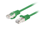 Lanberg PCF6-20CC-0050-G networking cable Green 0.5 m Cat6 U/UTP (UTP)-1