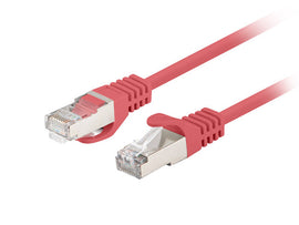 Lanberg PCF6-20CC-0025-R networking cable Red 0.25 m Cat6 U/UTP (UTP) - 0