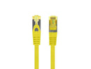 Patchcord kat.6a S/FTP LSZH CU 0.25m żółty fluke