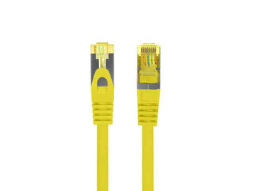 Patchcord kat.6a S/FTP LSZH CU 0.25m żółty fluke
