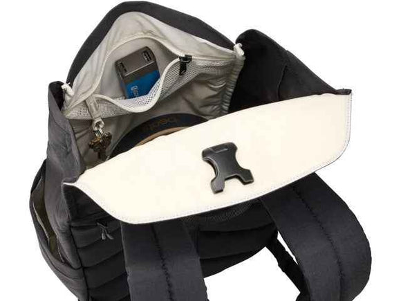 RUCSAC THULE, pt. notebook de max. 14 inch, 1 compartiment, buzunar lateral x 2, waterproof, poliester, negru, "TLBP213 BLACK" / "3204832"