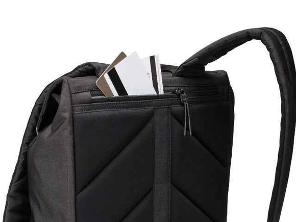 RUCSAC THULE, pt. notebook de max. 14 inch, 1 compartiment, buzunar lateral x 2, waterproof, poliester, negru, "TLBP213 BLACK" / "3204832"