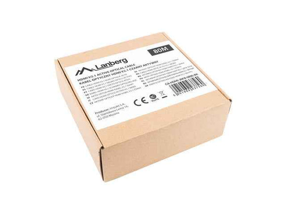 LANBERG HDMI v2.1 M/M cable 80m optical