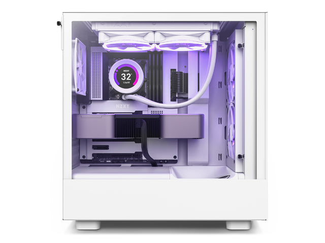 NZXT H5 Elite RGB Midi-Tower - white