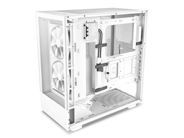 NZXT H5 Elite RGB Midi-Tower - white