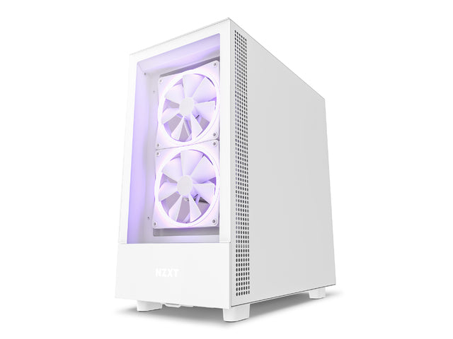 NZXT H5 Elite RGB Midi-Tower - white