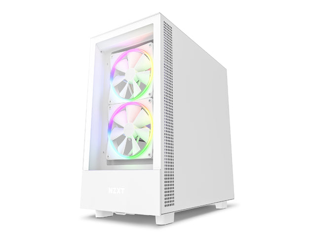 NZXT H5 Elite RGB Midi-Tower - white