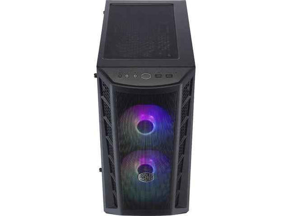 CARCASE Cooler Master MasterBox MB311L ARGB with Hub, MATX,Mesh front bezel,U3x2,TG side panel,ARGB fanx2,w/ ARGB controller, "MCB-B311L-KGNN-S02" (timbru verde 0.19 lei)