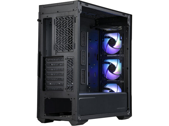 CARCASE Cooler Master TD500 MESH V2, U3x2,U3.1type Cx1,CNC TG,w/hub,CF120 ARGBx3,PSU cover,mesh, "TD500V2-KGNN-S00" (timbru verde 0.27 lei)