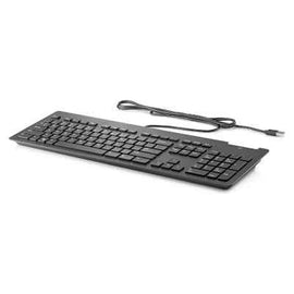 Clavier filaire USB HP Slim - Carte à puce - Noir - EST