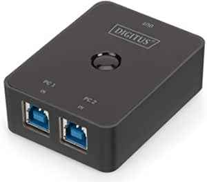 Ecost customer return DIGITUS USB 3.0 sharing switch 2 PCs only 1 terminal device USB switch at t