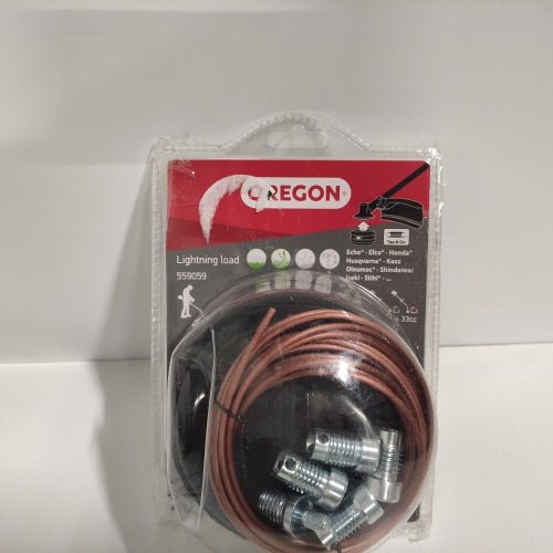 Retour client Ecost Oregon 559059 Tête de coupe-bordures professionnelle universelle 30 cc Tap and Go