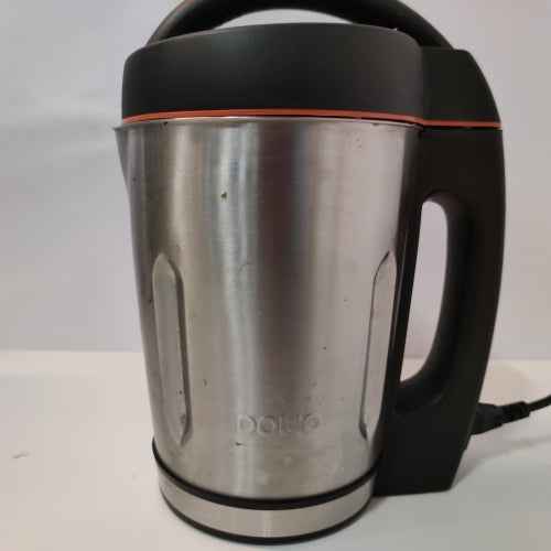 Retour client Ecost, cuiseur à soupe Domo DO498BL, métal inoxydable, 1,6 litre, noir
