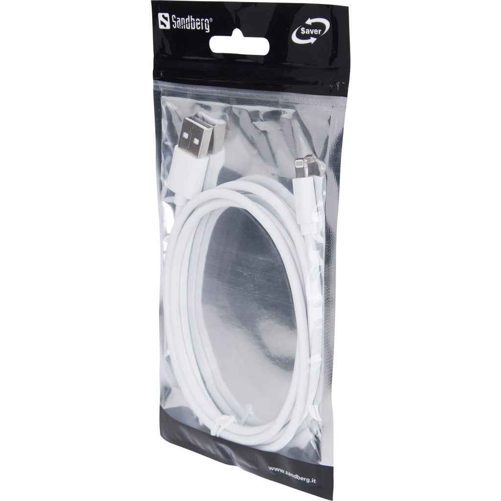 Sandberg 340-75 USB>Lightning MFI 1 m SAVER