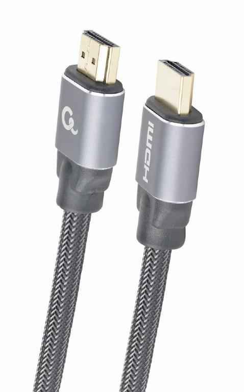 Gembird CCBP-HDMI-1M HDMI cable HDMI Type A (Standard) Grey