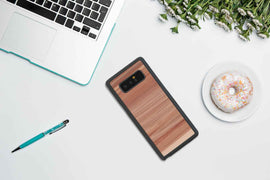 Coque pour smartphone MAN&WOOD Galaxy Note 8 noir cappuccino