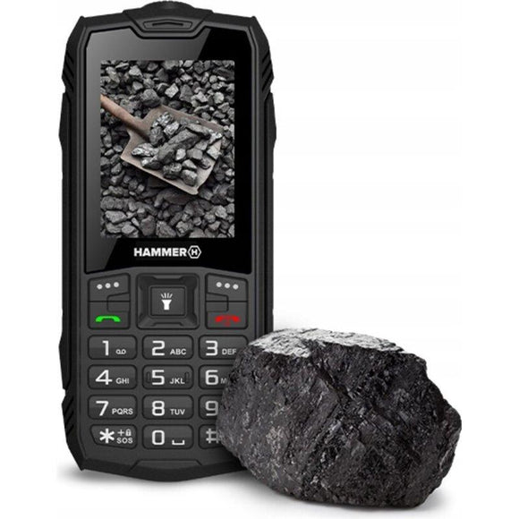 Hammer | Rock | Black | 2.4 " | TFT | 32 MB | 32 MB | Dual SIM | Bluetooth | 3.0 | Main camera resolution 0.3 MP | 1800 mAh