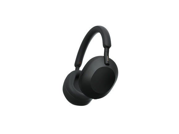 Sony WH-1000XM5 Bluetooth Wireless Over-Ear Headphones, BT 5.0, TWS, Noise Cancelling, Black EU