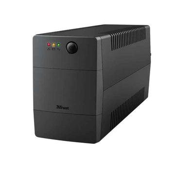 Onduleur UPS Trust Paxxon 800 VA avec 2 prises murales standard « 23503 » (timbre vert 11 lei)