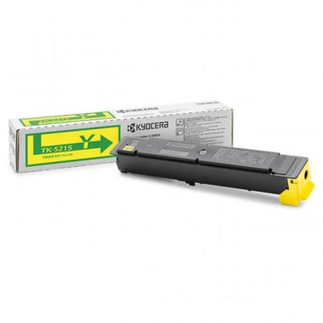Cartouche de toner kyocera tk-5215y jaune
