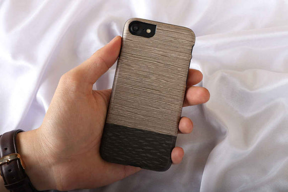 MAN&WOOD case for iPhone 7/8 lattis black