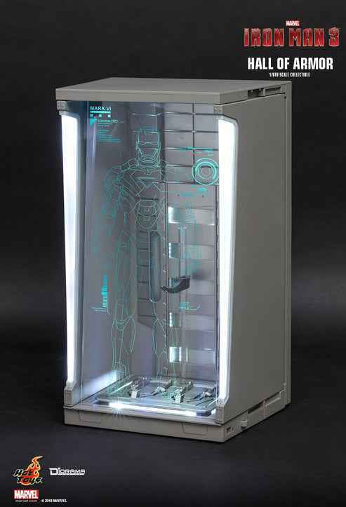 Figurine Hot Toys DS001 - Marvel Comics - Iron Man 2 - Hall Of Armor 7 box
