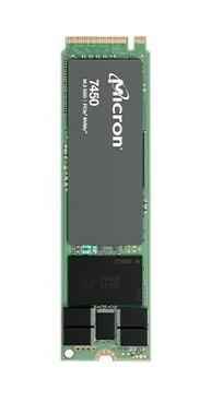 Disque SSD Micron 7450 PRO 480 Go M.2 (22x80) NVMe PCI 4.0 MTFDKBA480TFR-1BC1ZABYYR (DWPD 1)