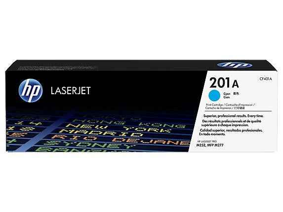 Cartouche de toner d'origine HP 201A CF401A cyan 1 330 pages capacité standard