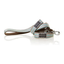 Doog Benji Lead with Brown & Blue Zigzag
