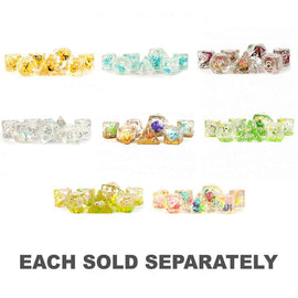 MDG Infused Resin Polyhedral Dice Set 16mm