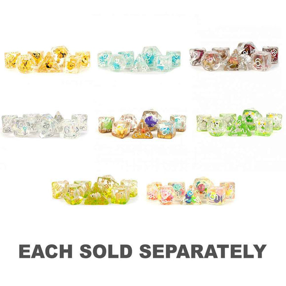 MDG Infused Resin Polyhedral Dice Set 16mm