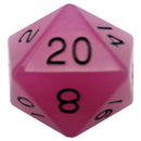 MDG Glow Mega Acrylic d20 Dice 35mm