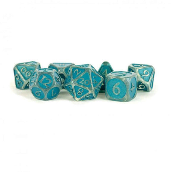 MDG Acrylic Polyhedral Dice Set 16mm